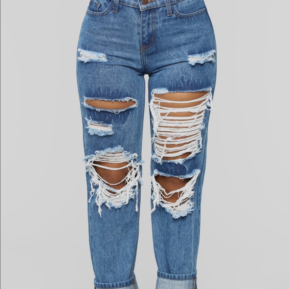 Fashion Nova Boyfriend Jeans